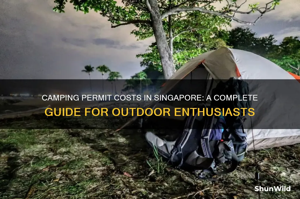 how much is camping permit in singapore