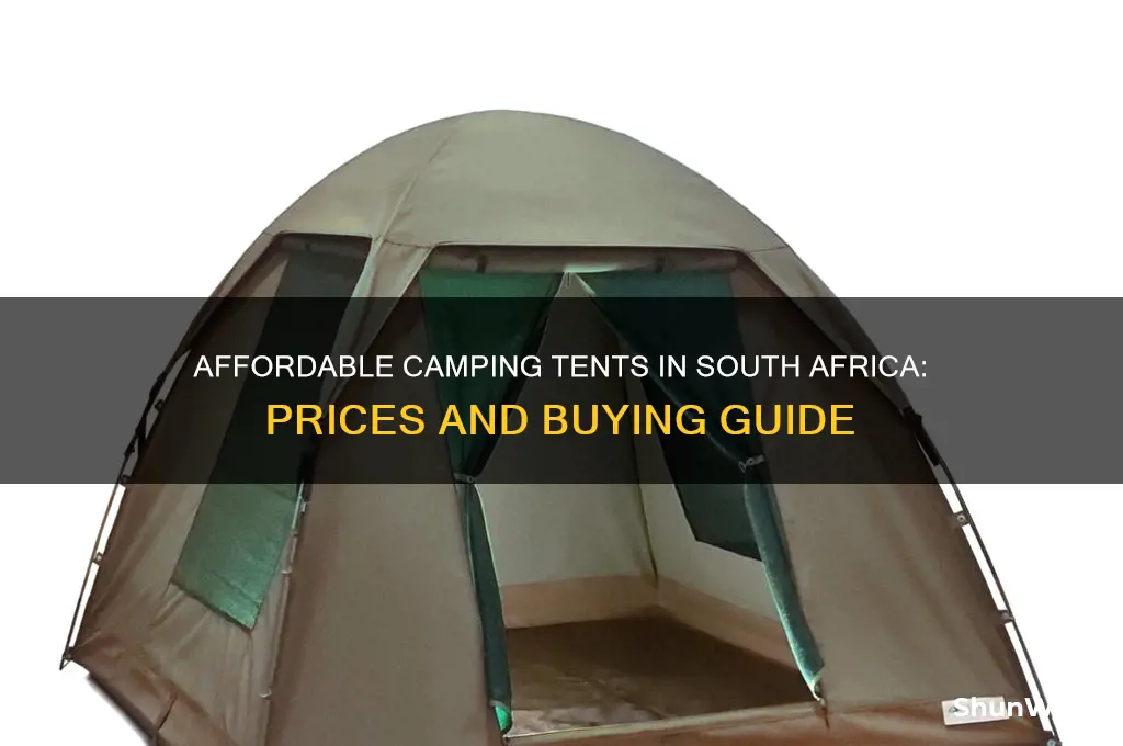 how much is camping tents in south africa