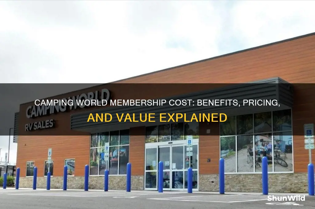 how much is camping world membership