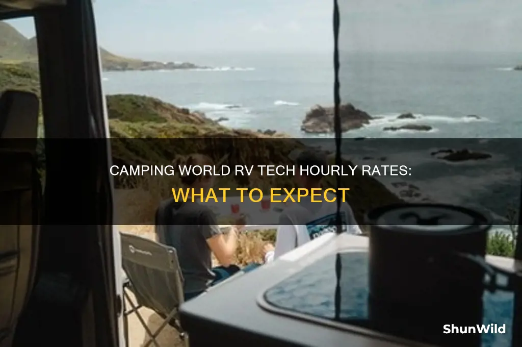 how much is camping world rv tech per hour