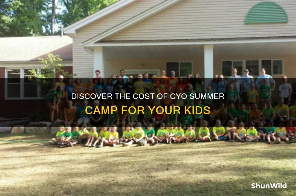 how much is cyo summer camp