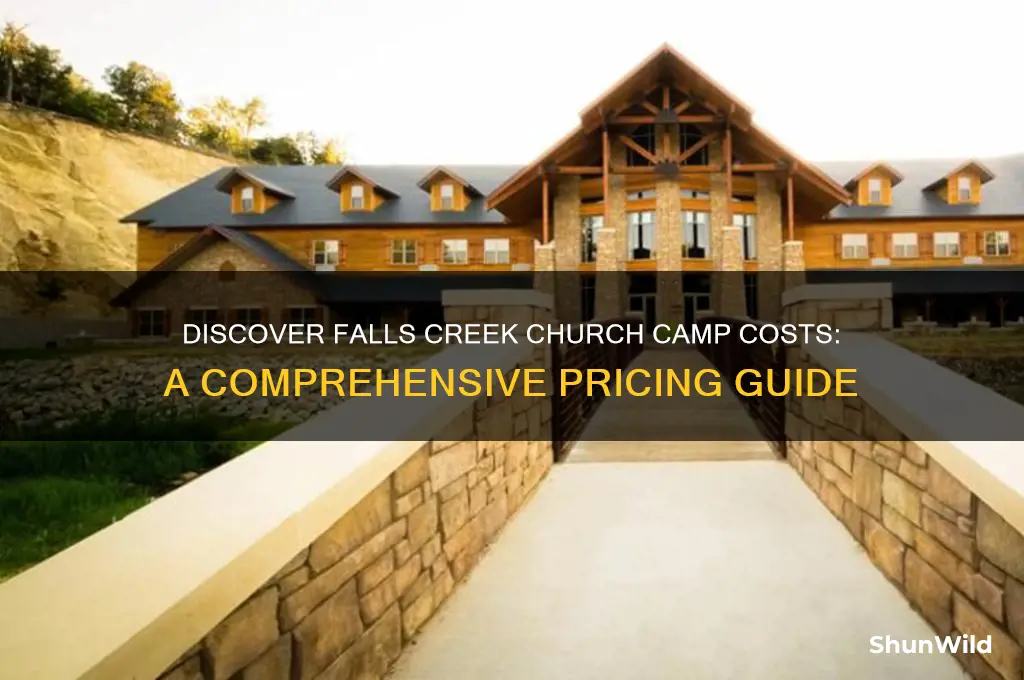 how much is falls creek church camp