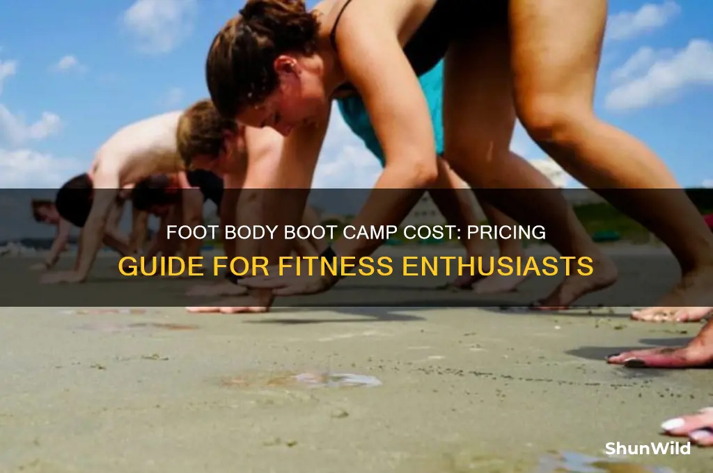 how much is foot body boot camp