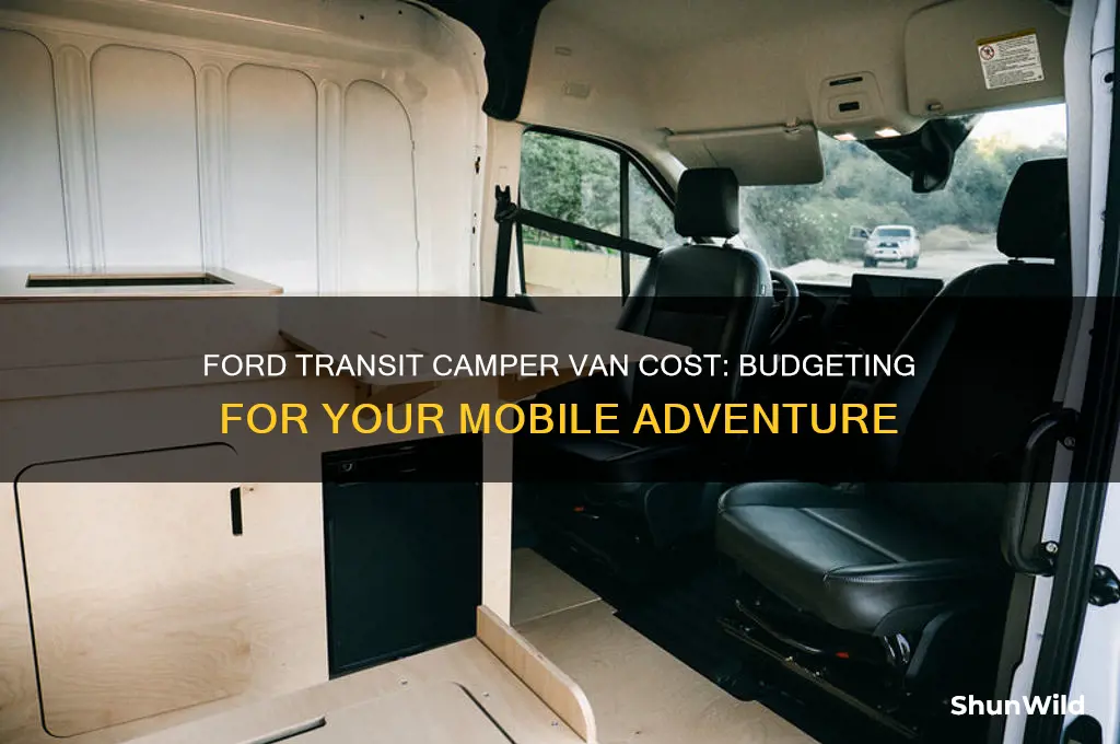 how much is ford transit camper van