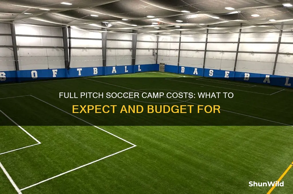 how much is full pitch soccer camp
