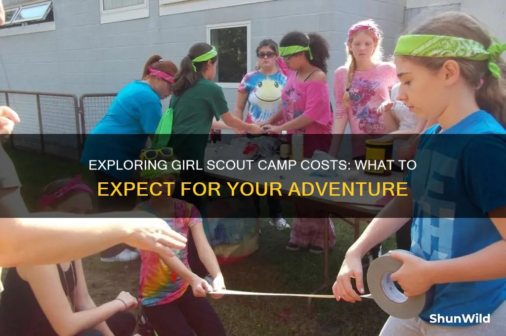 how much is girl scout camp
