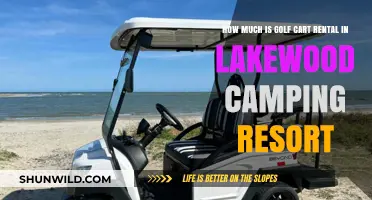 Golf Cart Rental Prices at Lakewood Camping Resort: What to Expect
