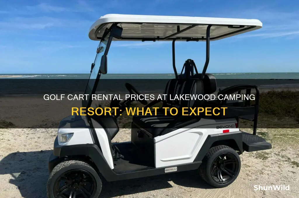 how much is golf cart rental in lakewood camping resort