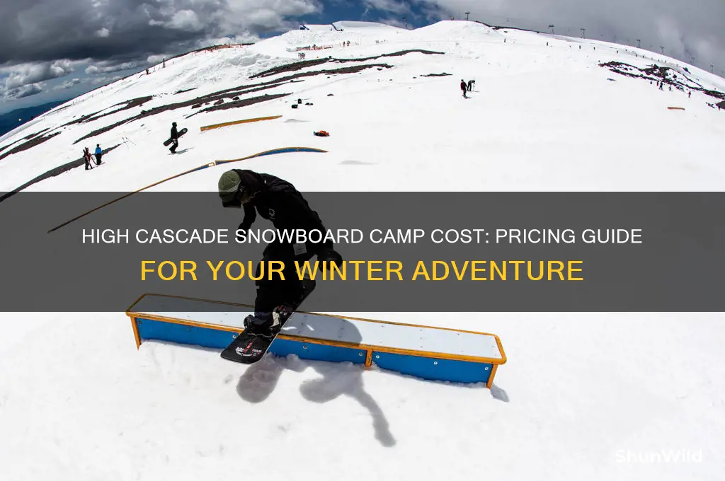 how much is high cascade snowboard camp