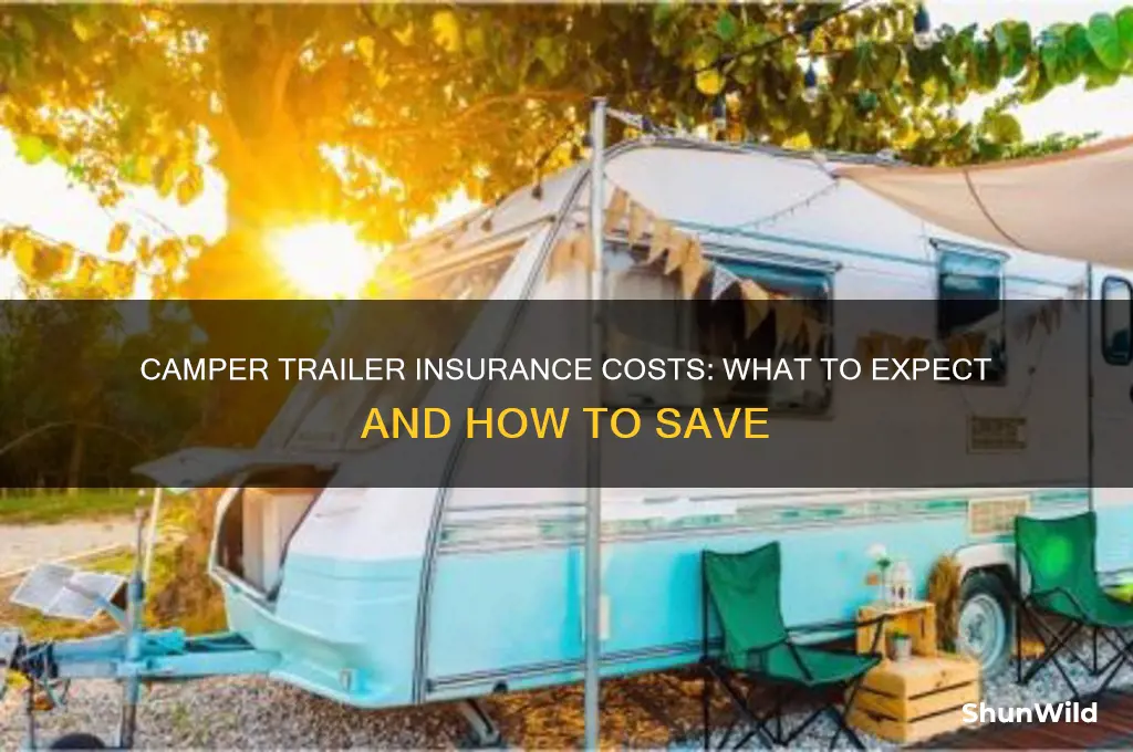 how much is insurance on a camper trailer