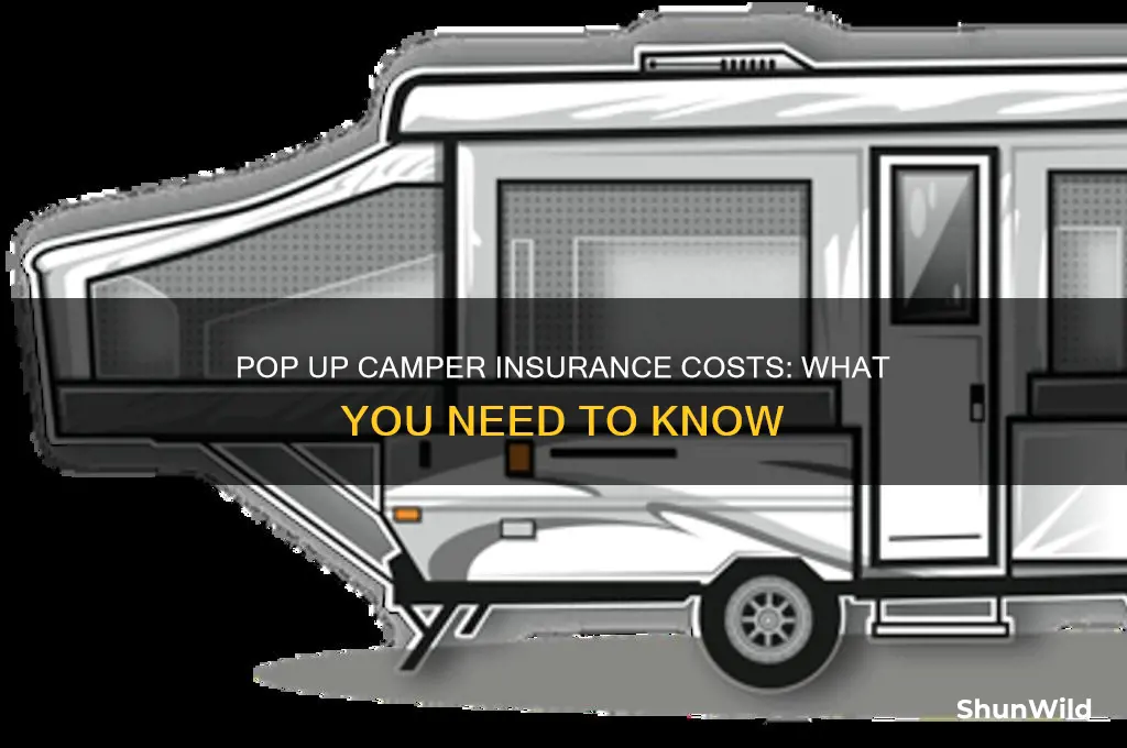 how much is insurance on a pop up camper