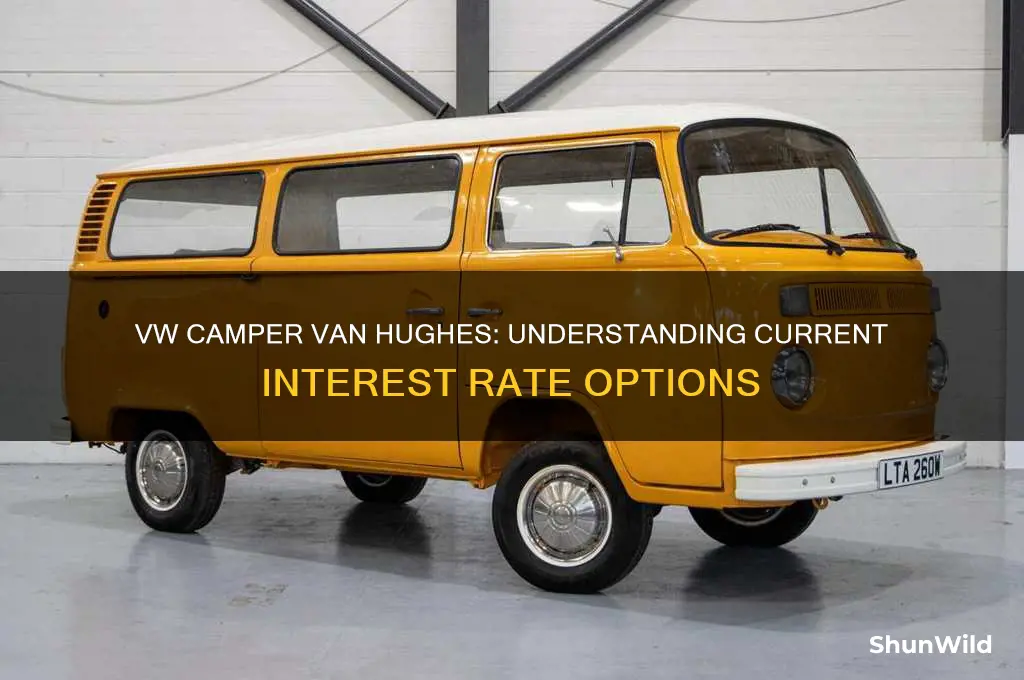 how much is interest rates for vw camper van hughes