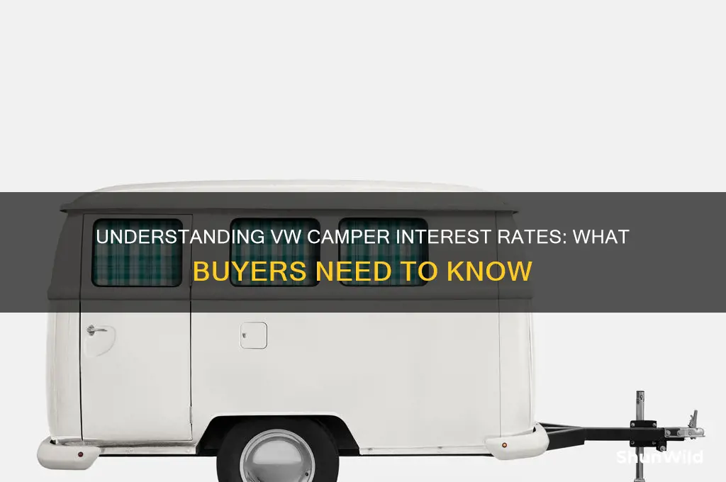how much is interest rates for vw camper
