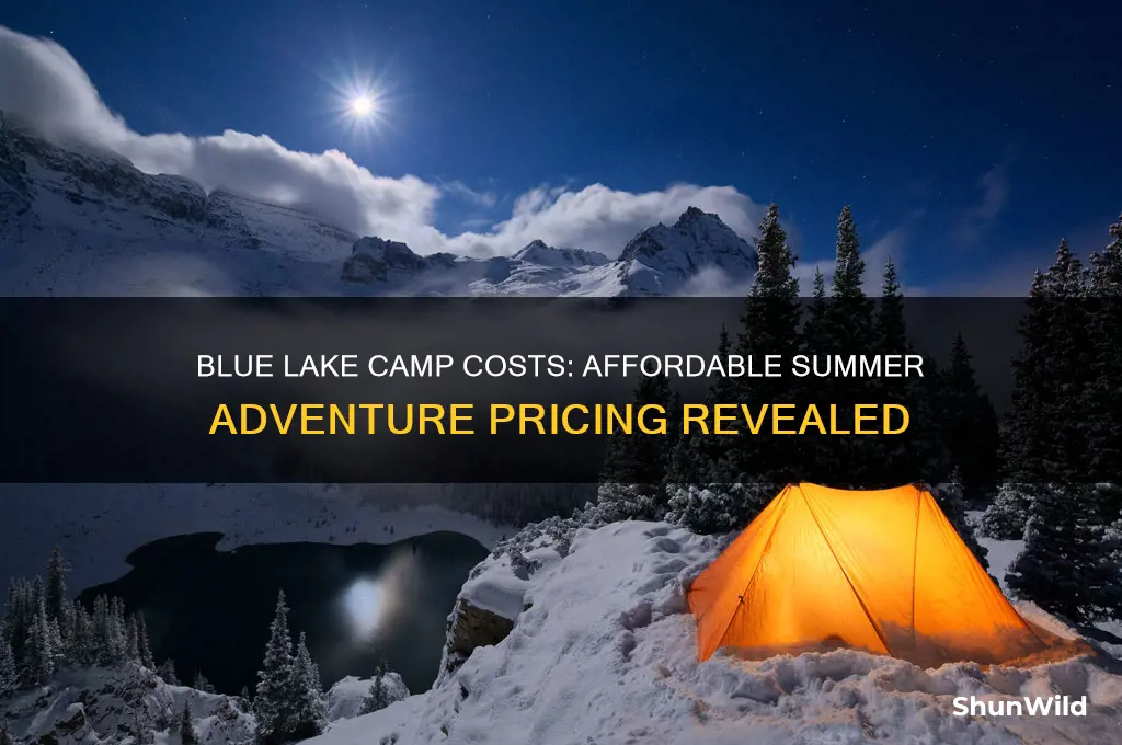 how much is it for blue lake camp