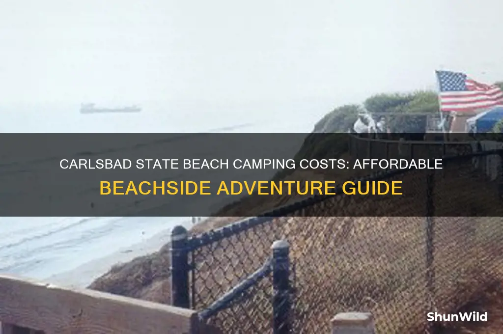 how much is it to camp at carlsbad state beach