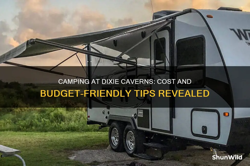 how much is it to camp at dixie caverns