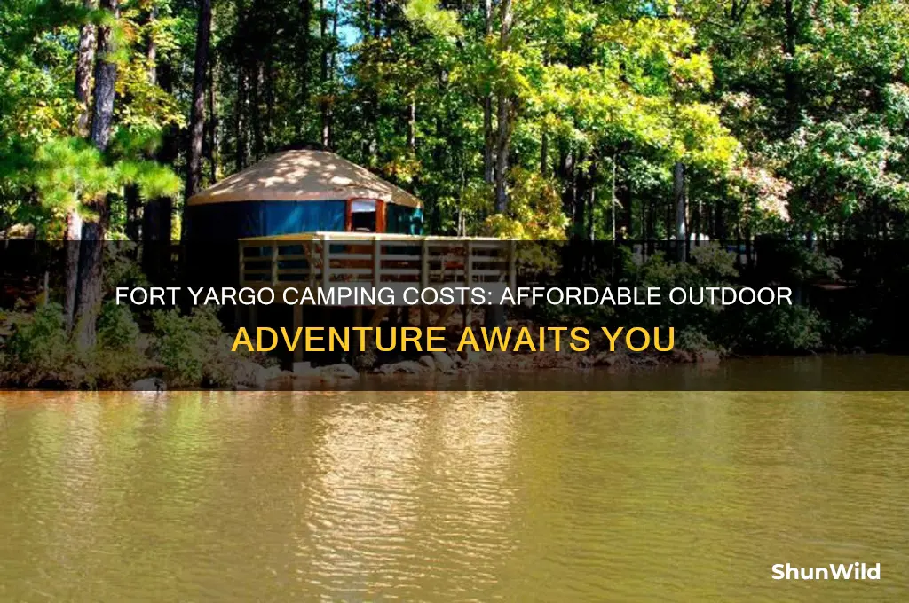 how much is it to camp at fort yargo