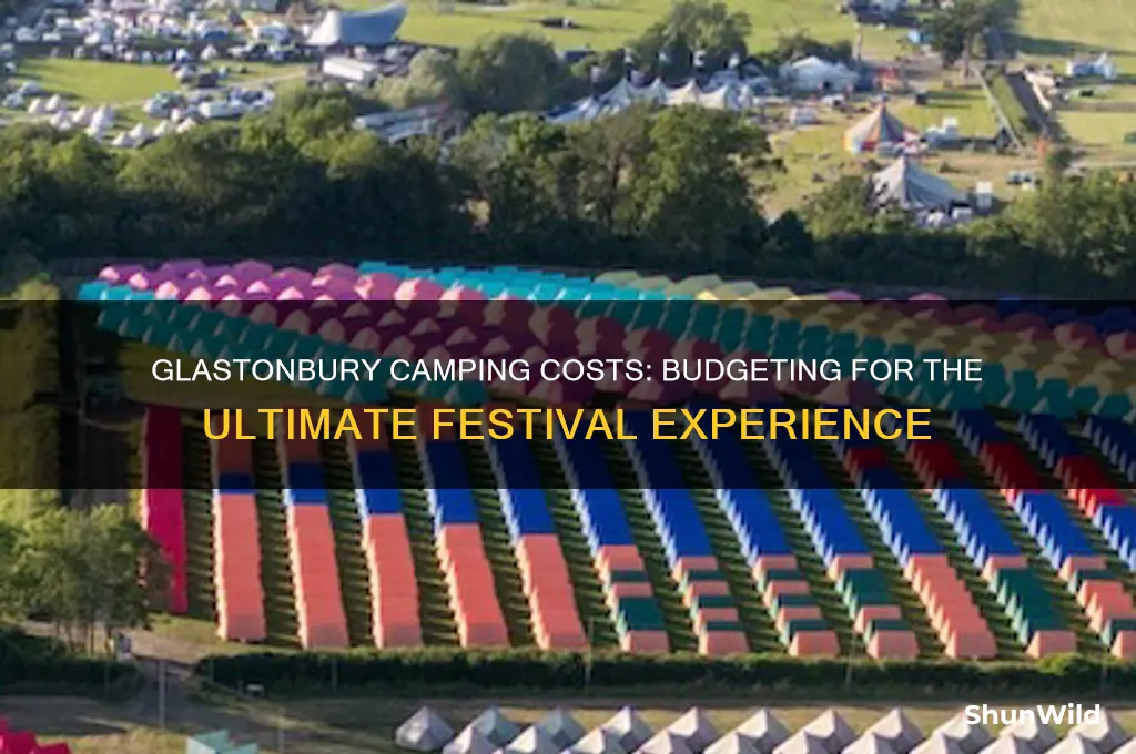 how much is it to camp at glastonbury