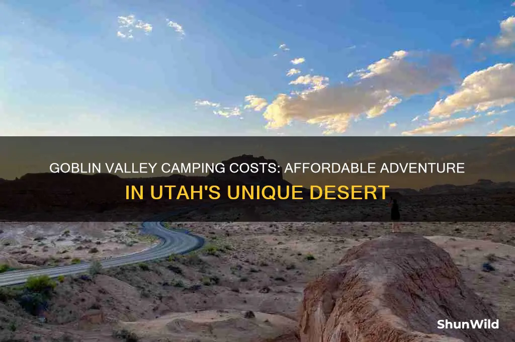 how much is it to camp at goblin valley