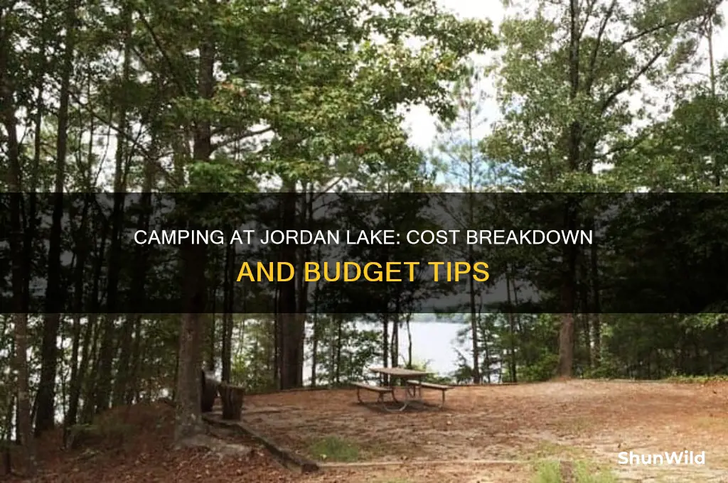 how much is it to camp at jordan lake