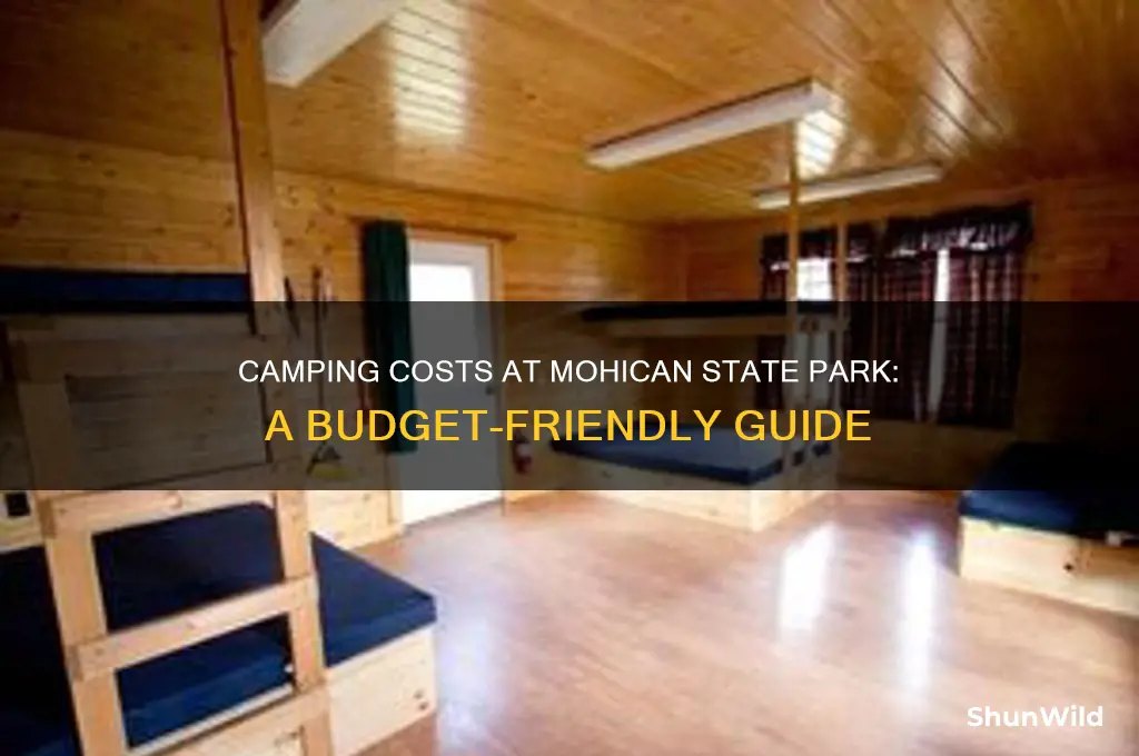 how much is it to camp at mohican state park