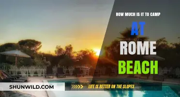 Camping at Rome Beach: Costs and Budget-Friendly Tips Revealed