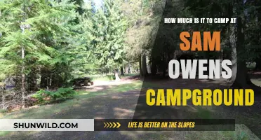 Camping Costs at Sam Owens Campground: Budget-Friendly or Pricey?