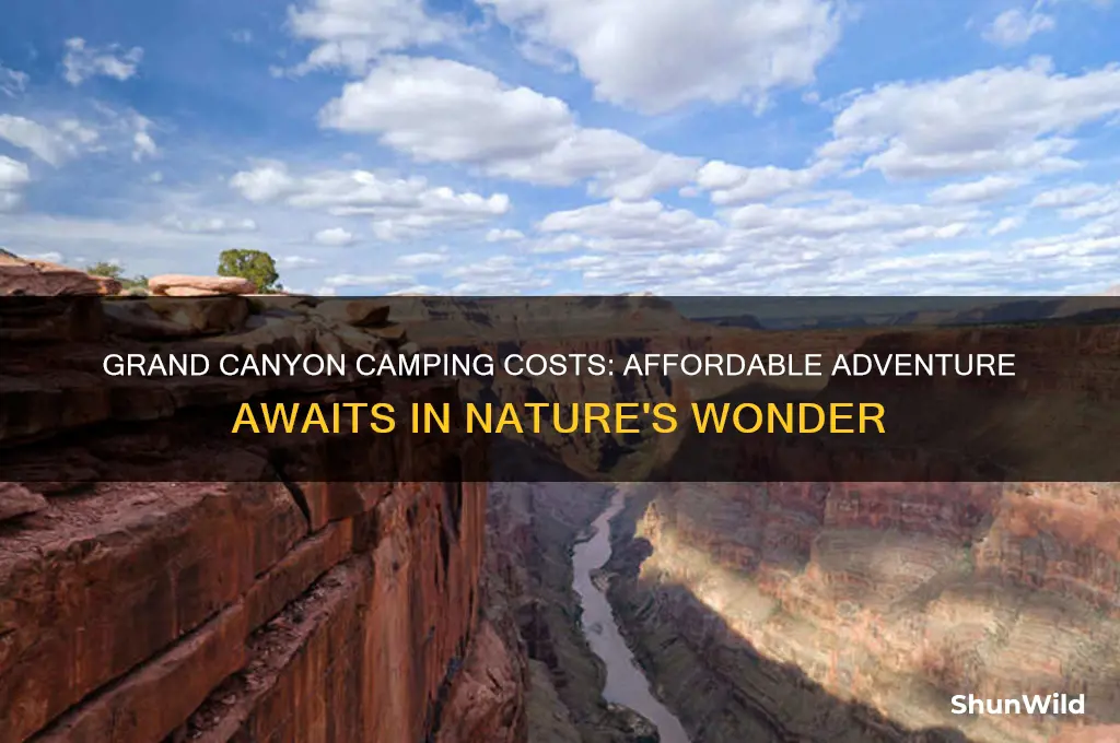 how much is it to camp at the grand canyon