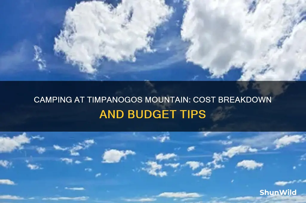 how much is it to camp at timpanogaas moutain