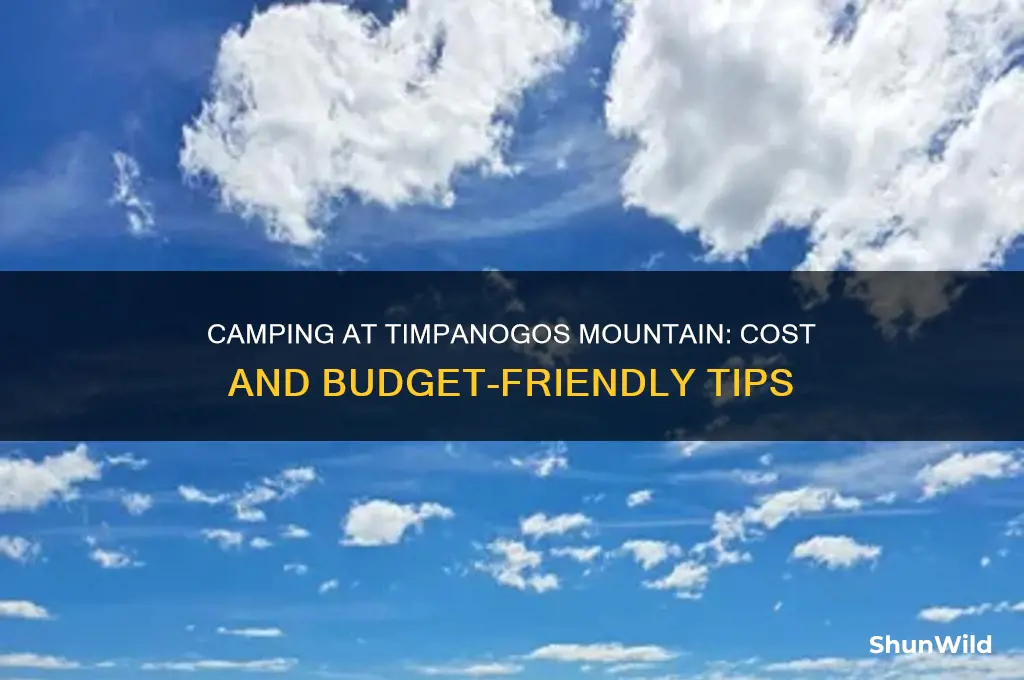 how much is it to camp at timpanogos mountain