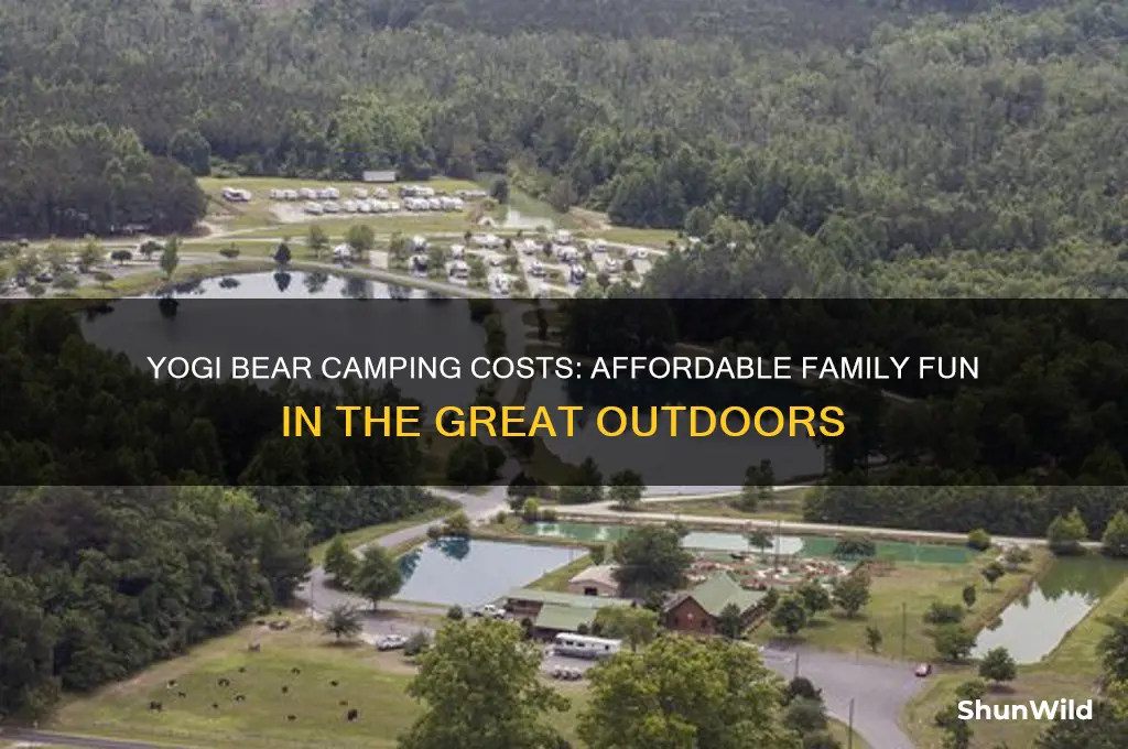 how much is it to camp at yogi bear