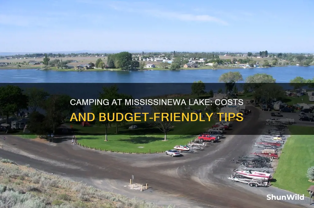 how much is it to camp out at mississinewa lake