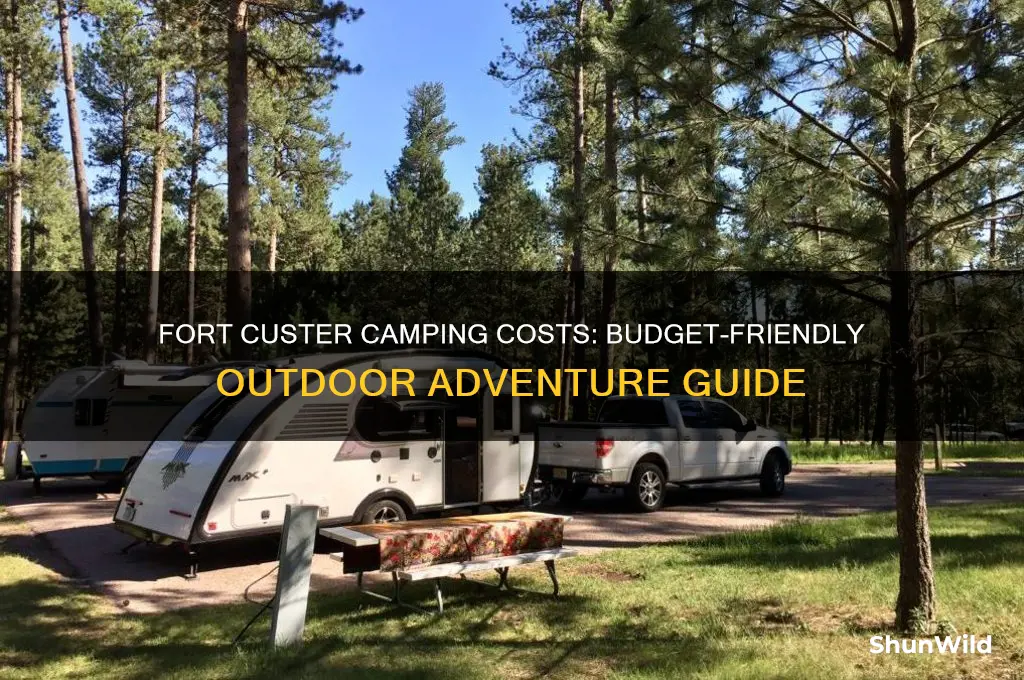 how much is it to go camping at fort custer