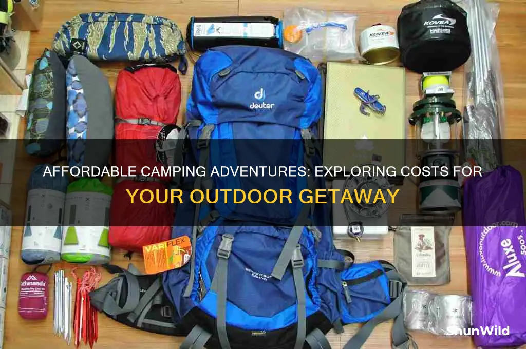 how much is it to go camping