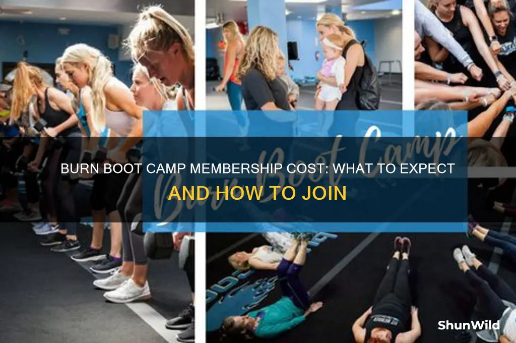 how much is it to join burn boot camp