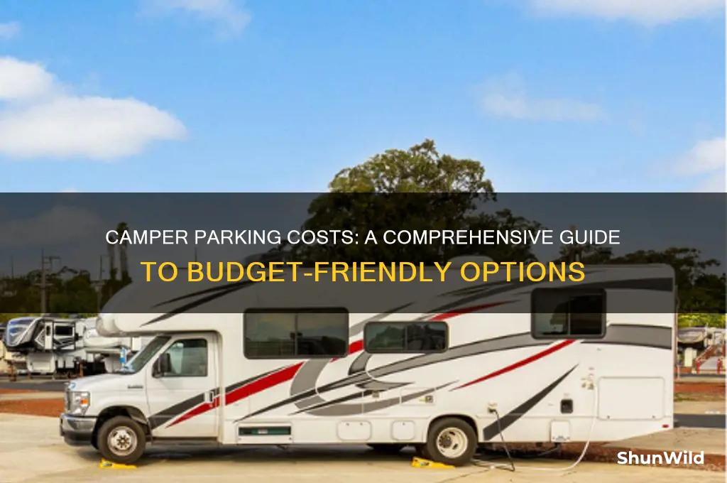 how much is it to park a camper
