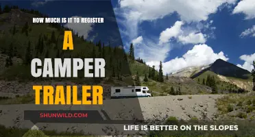 Camper Trailer Registration Costs: What You Need to Know