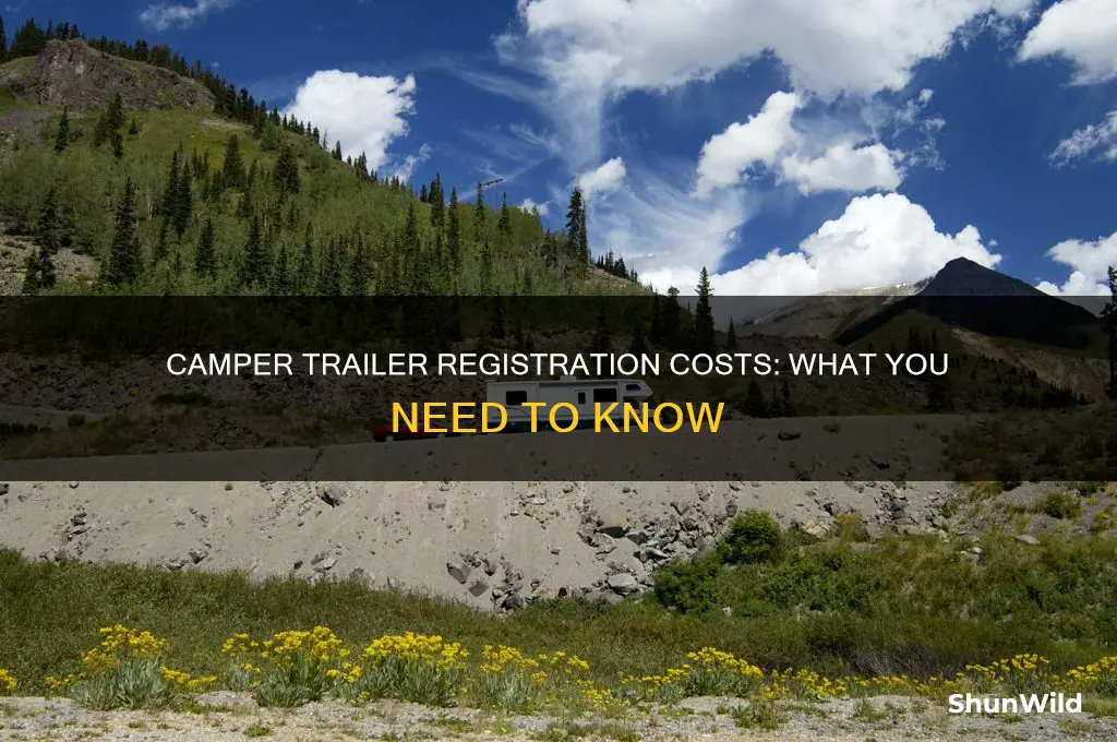 how much is it to register a camper trailer