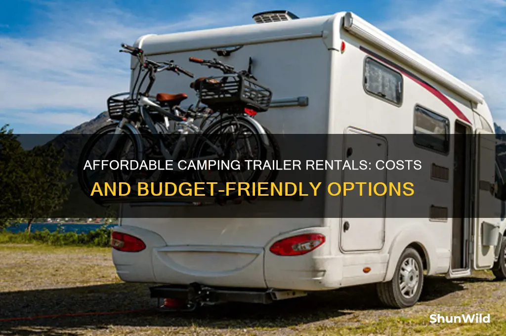 how much is it to rent a camping trailer