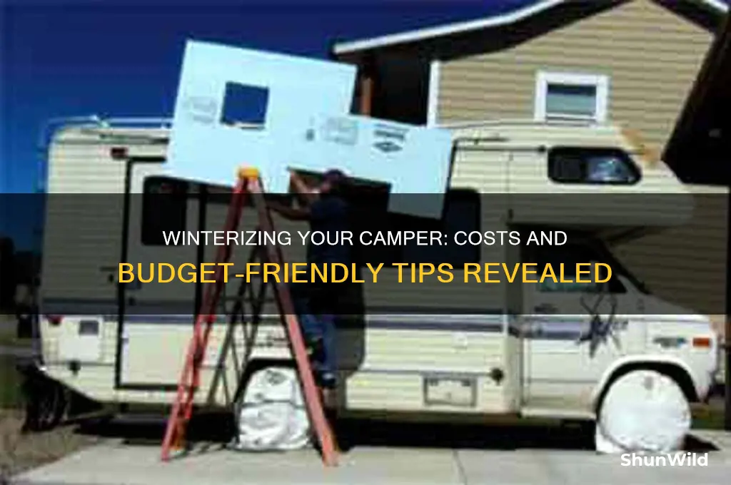 how much is it to winterize a camper