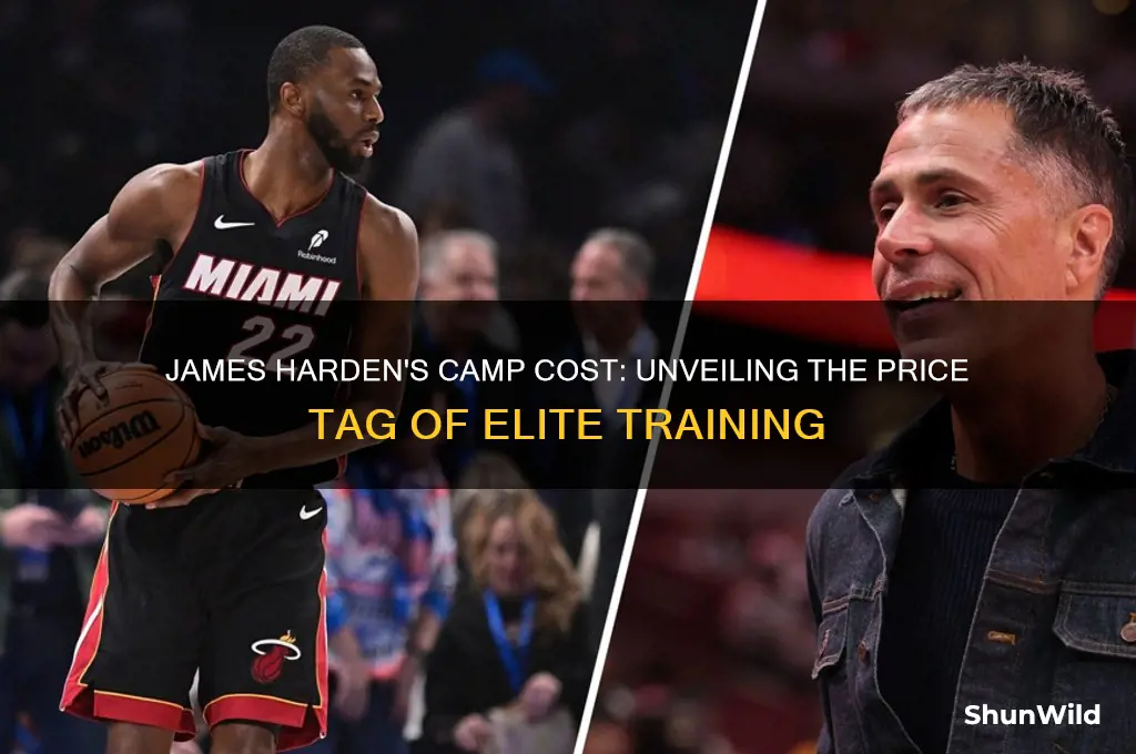 how much is james harden camp