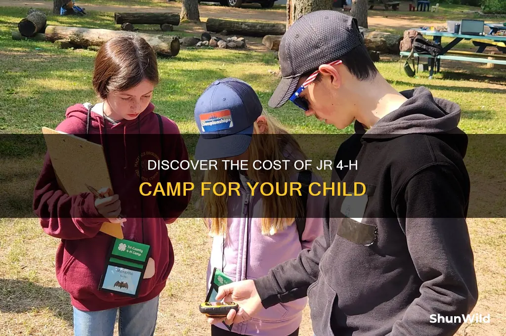 how much is jr 4-h camp