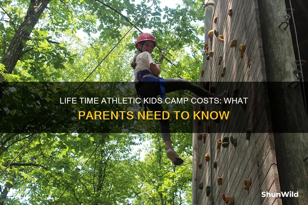 how much is kids camp at life time athletic