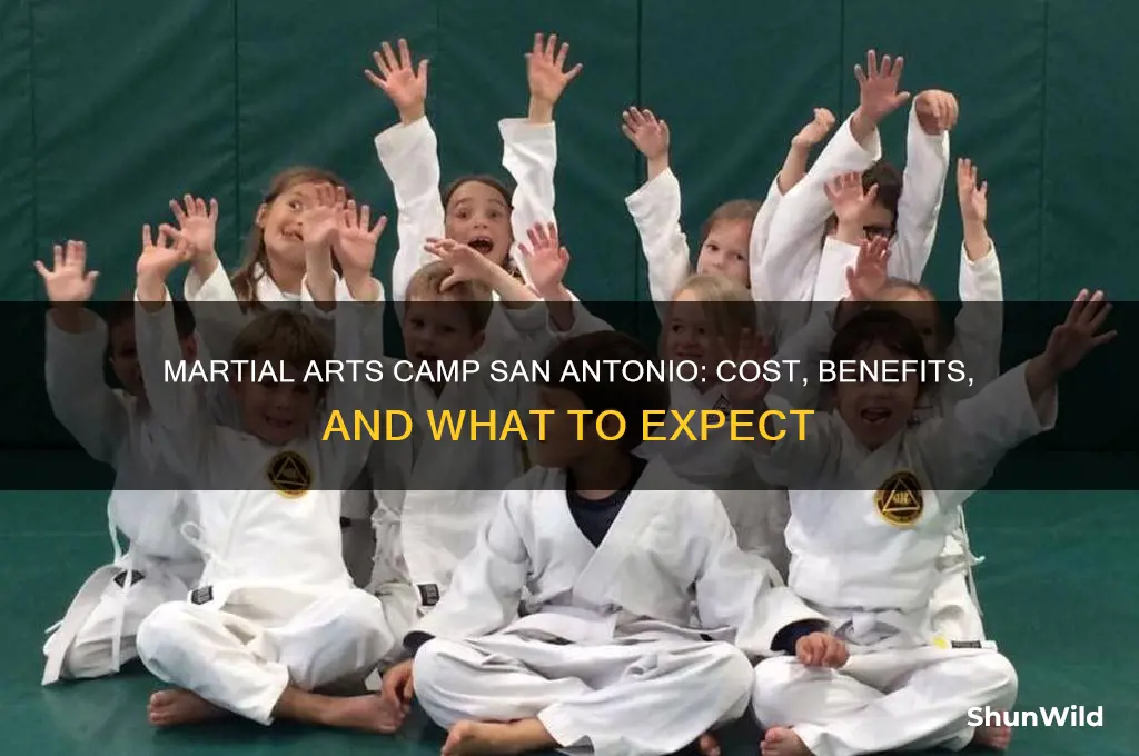 how much is martial arts camp san antonio