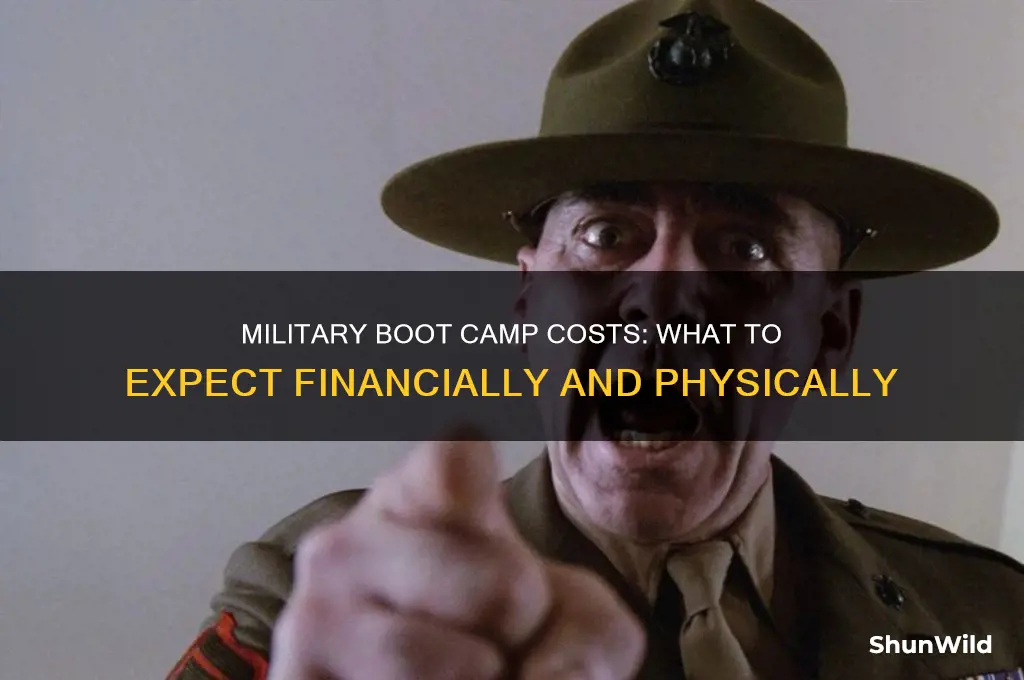 how much is military boot camp