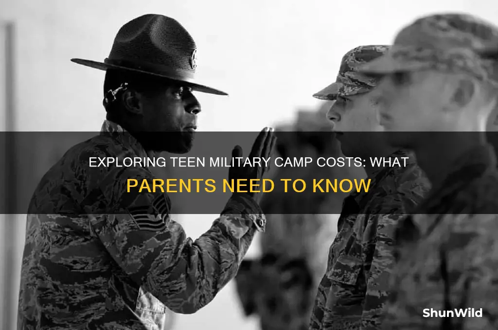 how much is military camp for teens