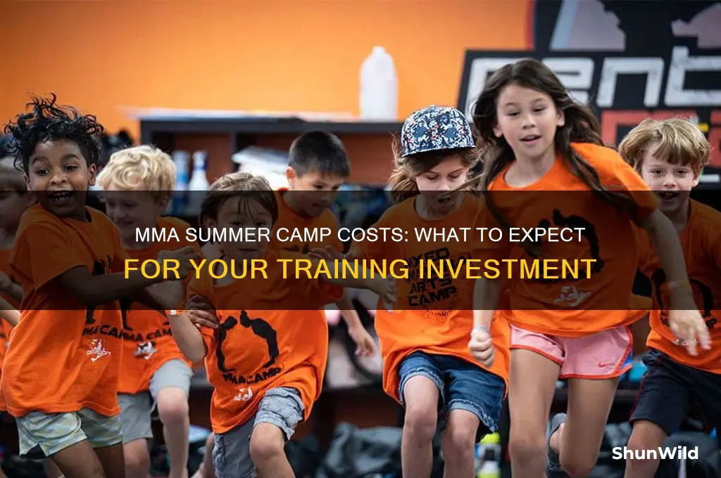 how much is mma summer camp