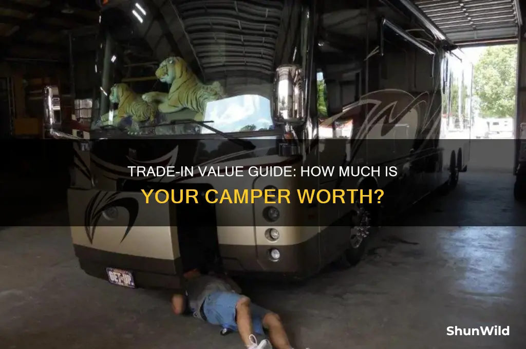how much is my camper worth for a trade in