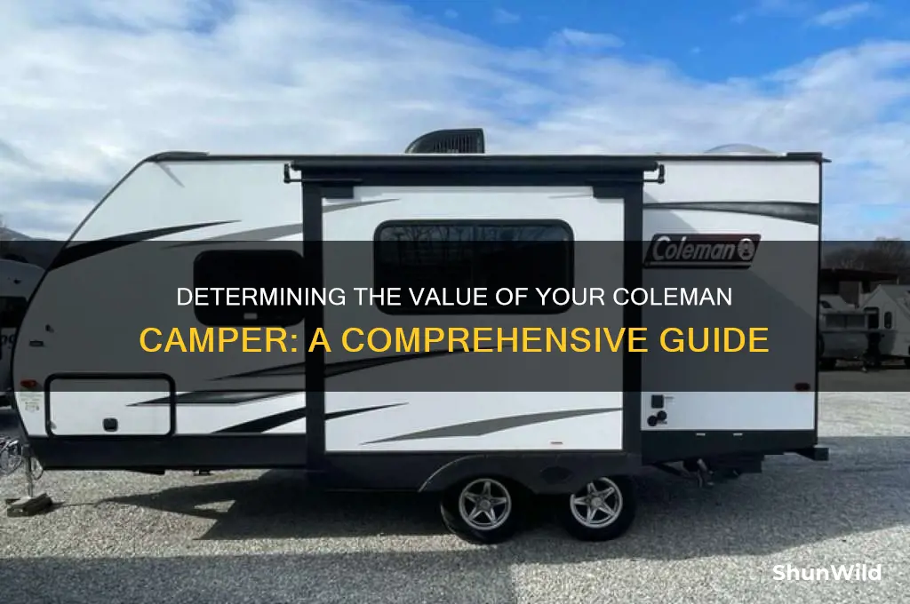 how much is my coleman camper worth