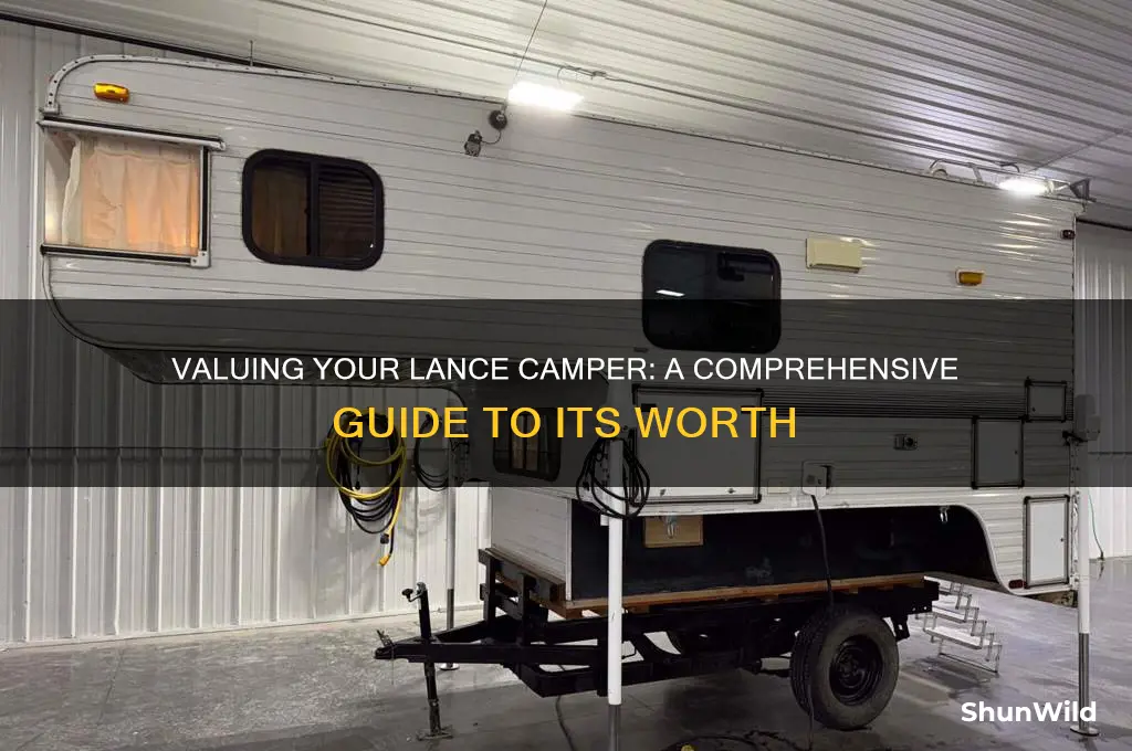 how much is my lance camper worth